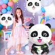 Zestaw Balonów Urodzinowych Panda Zwierzęta na Urodziny Przyjęcia 5 szt (7)