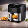 Frytkownica Beztłuszczowa Air Fryer 6L Frytownica 1500W 8 Programów Mocna (12)