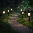 Zestaw Lamp Lampa Solarna LED Latarnia Ogrodowa Słupek Wbijana Latarenka 10szt. (12)