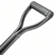Szpadel Metalowy Łopata Ogrodowa Prosta z Metalowym Trzonkiem 100 cm Mocna (4)