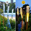 2x Lampa Ogrodowa Solarna Wbijana Trawa Pampasowa Ozdobna Panel Led 85cm (5)