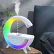 Nawilżacz Powietrza Antygrawitacyjny Aromaterapia Lampka Nocna RGB Głośnik  (13)