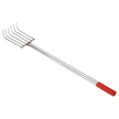 Grabki Ogrodowe Ogrodnicze Metalowe Pazurki do Grabienia Spulchniania 6 Zębne 106 cm (2)