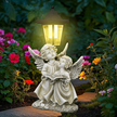 136 x Aniołek Solarny Lampion Znicz Dekoracja na Cmentasz do Ogrodu  (10)