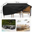 Pokrowiec Plandeka na Meble Ogrodowe Wodoodporny Stół Cateringowy 220x105x105 (6)