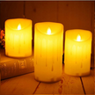 240x ŚWIECZKA LED WKŁAD DO ZNICZA EFEKT PŁOMIENIA ŚWIECA 11CM  ZESTAW BATERIE (3)