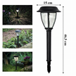 Zestaw Lamp Lampa Solarna LED Latarnia Ogrodowa Słupek Wbijana Latarenka 10szt. (5)