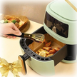 Wkład Air Fryer Papier Wkłady Papierowe do Frytkownicy Beztłuszczowej 20x20cm  100szt. (13)