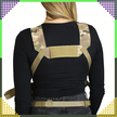 Kamizelka Taktyczna Wosjkowa Ochronna Molle Lekka Airsoft Zasobnik Asg (9)