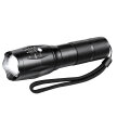 Latarka Taktyczna Led T6 Wodoodporna Wojskowa 10W 200Lm Mocna Zoom 300m (4)