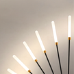 Lampa Sufitowa Led Żyrandol Fajerwerki Nowoczesna do Salonu Jadalni 12W (3)
