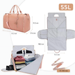Składana Torba Podróżna Elegancka Biznesowa na Garnitur Sukienke 2w1 55L (6)