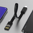Kabel Ładowarka Brelok Smycz do Danych USB-C - USB-A Szybkie Ładowanie  (12)