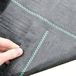 Agrowłóknina 70g 1,6m x 50m Czarna UV Agrotkanina Mata Antychwastowa (3)