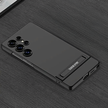 Plecki Etui Ochronne Cienkie z Podstawką do Samsung S24 Ultra Czarne (9)