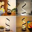 Led Spiralna Lampka Nocna Lampa Stołowa Oświetlenie Dekoracyjne do Sypialni (14)