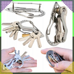 Brelok Breloczek Karabińczyk do Kluczy Wielofunkcyjny Survival Multi-Tool (2)