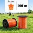 Mocna Żyłka Tnąca do Głowic Podkaszarki Kosy Koszenia 2,4mm x 100m 5-Kątna (4)
