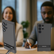 Plecki Etui Ochronne Cienkie z Podstawką do Samsung S24 Ultra Czarne (14)