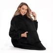 DUŻA BLUZA KOC KOCOBLUZA OVERSIZE GRUBA Z KAPTUREM SZLAFROK DAMSKA MĘSKA (8)