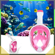 Maska do Nurkowania Pływania Snorkelingu Wody Pełnotwarzowa na Basen L/XL  (13)