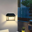 Lampa Solarna Led Potrójna Kinkiet Ogrodowy Elewacyjny z Czujnikiem Ruchu  (15)