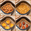 3000 x  Wkład Air Fryer Papier Wkłady Papierowe do Frytkownicy Betłuszczowej 16x16cm 36g 100szt. (8)