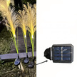 2x Lampa Ogrodowa Solarna Wbijana Trawa Pampasowa Ozdobna Panel Led 85cm (2)
