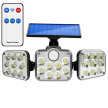 Lampa Solarna Ogrodowa 138 Led Zewnętrzna z Czujnikiem Ruchu Zmierzchu Pilot (2)