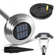 Zestaw Lamp Lampa Ogrodoa Solarna Wbijana Wodoodporne 42cm Zewnętrzna 6szt. (5)