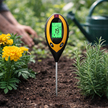 Kwasomierz Tester Gleby Ziemi Podłoża Ph Ziemi 4w1 Miernik Temperatura  (12)