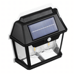 Lampa Solarna Led Podwójna Kinkiet Ogrodowy Elewacyjny z Czujnikiem Ruchu  (4)