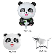 Zestaw Balonów Urodzinowych Panda Zwierzęta na Urodziny Przyjęcia 5 szt (5)