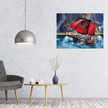 MALOWANIE PO NUMERACH OBRAZ Z RAMĄ  DIY ZESTAW PĘDZLE FARBY PŁÓTNO 40x50 (7)