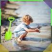 Łopatka Łopata Szpadel do Piasku na Plażę Piaskownice Mocna duża 51 cm (10)