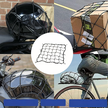 Siatka Guma Bagażowa na Kask Kufer Quad Motocyklowa Rowerowa Haki 30x30cm  (7)
