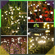 Lampa Solarna 2 Sztuki Wbijana Ogrodowa 6 Led Czujnik Zmierzchu Firefly (2)