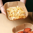 Wkład Air Fryer Papier Wkłady Papierowe do Frytkownicy Beztłuszczowej 20x20cm  100szt. (12)