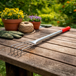 Grabki Ogrodowe Ogrodnicze Metalowe Pazurki do Grabienia Spulchniania 4 Zębne 106 cm (10)