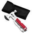 Narzędzie Wielofunkcyjne Multitool Scyzoryk Piła Młotek Siekiera Etui Stal (2)