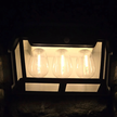 Lampa Solarna Led Potrójna Kinkiet Ogrodowy Elewacyjny z Czujnikiem Ruchu  (13)