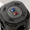 Listwa Zasilająca Stojąca Ochronna Odgromowa 12 Gniazd + 5 Portów Usb Reset (4)