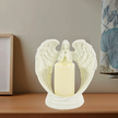 24 x Figurka Dekoracyjna Świecznik Świeca Ozdoba Anioł Aniołek Led Święta Ogród 21cm (8)
