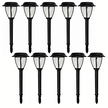 Zestaw Lamp Lampa Solarna LED Latarnia Ogrodowa Słupek Wbijana Latarenka 10szt. (2)