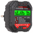 Tester Napięcia Gniazd Sieciowych Elektrycznych Gniazdek Kontaktów LCD RCD (5)