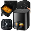 Frytkownica Beztłuszczowa Air Fryer 5L Frytownica 1500W 9 Programów Mocna (1)