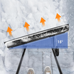 Pług Łopata Do Śniegu Odśnieżarka Zgarniacz Odśnieżacz Na Kołach 95cm  (7)