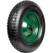 120x  Koło do Taczki Taczek 2PR 4.80/4.00-8 z Dętką i Ośką Kompletne Gumowe Mocne  (5)