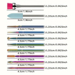 ZESTAW FREZÓW FREZY DO PAZNOKCI SKÓREK DIAMENTOWE CERAMICZNE 10 SZT PUDEŁKO (9)