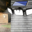 Lampa Solarna 4w1 Zewnętrzna Uliczna Czujnik Ruchu Zmierzchu Mocna 74 Led (13)